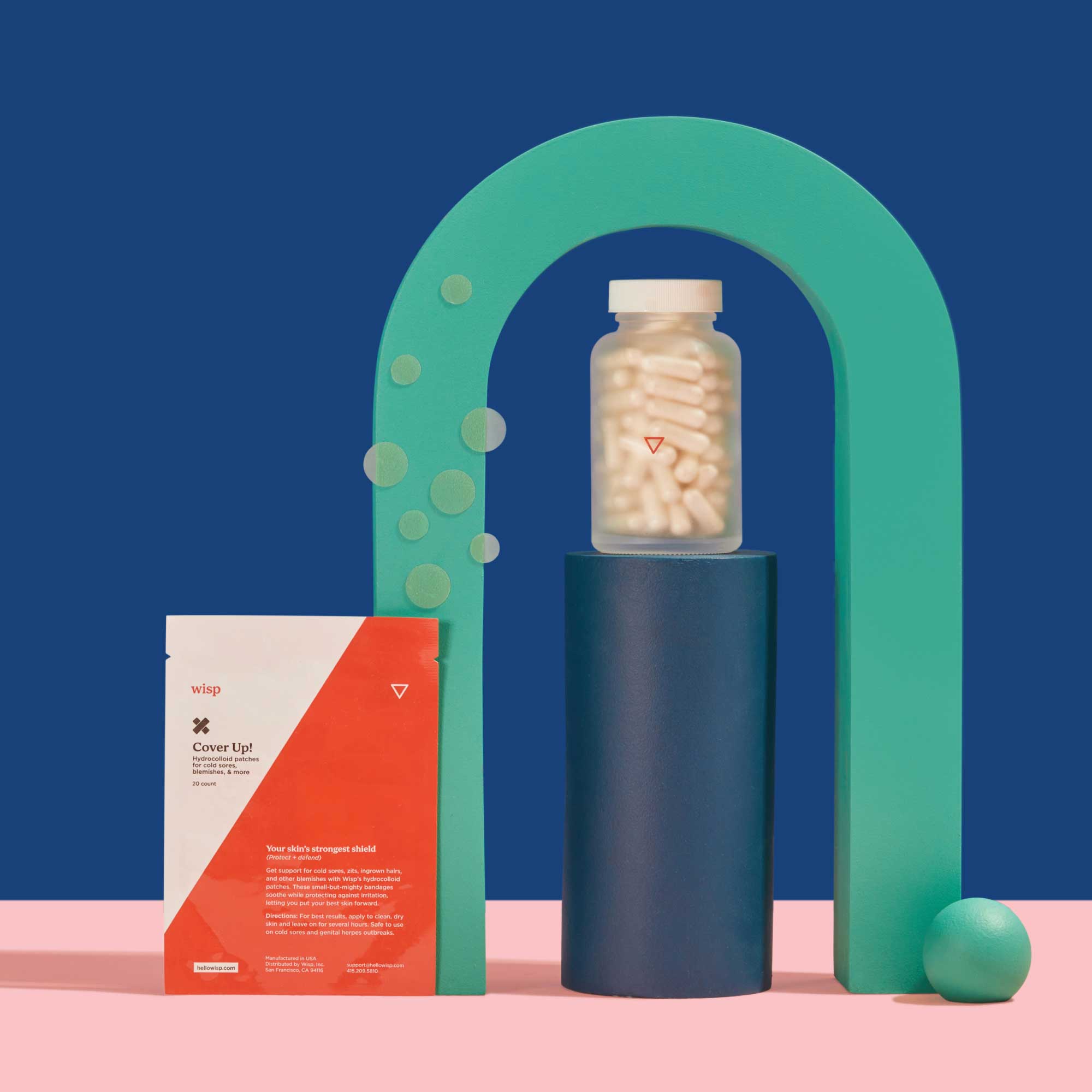 Cover Up! Hydrocolloid Patches for Herpes, Cold Sores, and Skincare Wisp