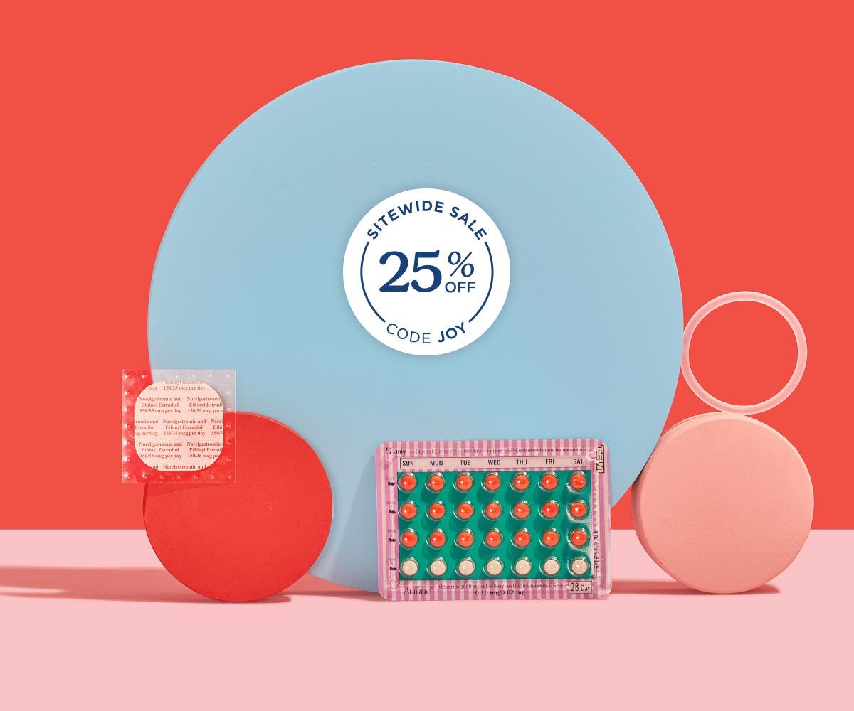 25% off Birth Control with code JOY