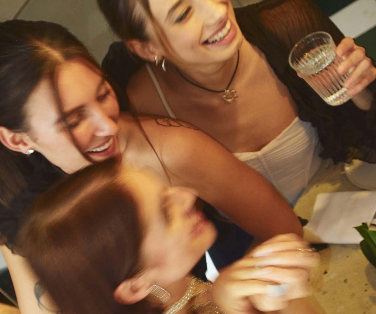 A group of women celebrating at an event