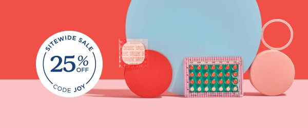 25% off Birth Control with code JOY