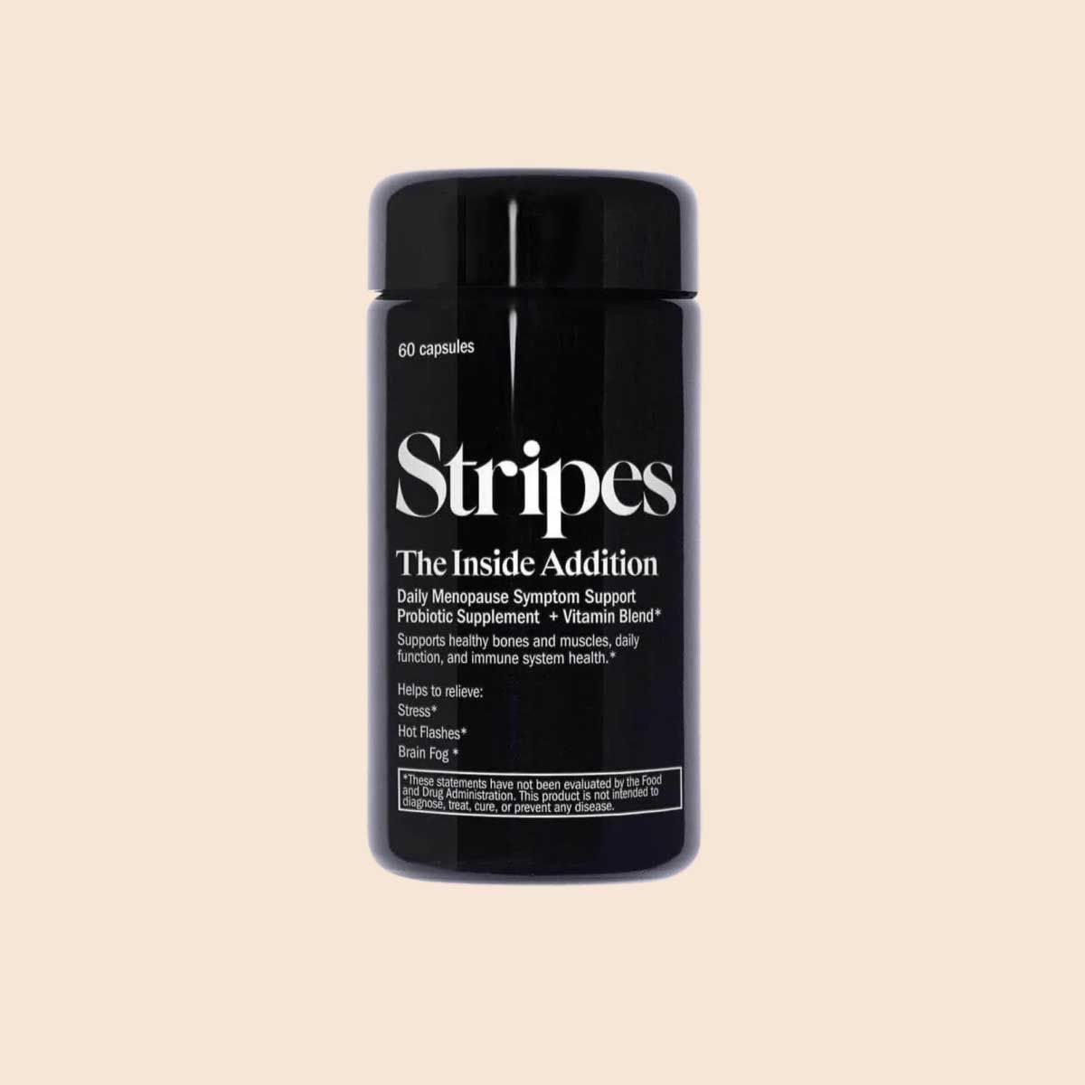 The Inside Addition by Stripes Beauty on a cream background