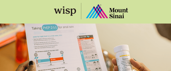 a person reviews a treatment guide in their left hand with the pill bottle in their right