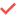 red checkmark icon