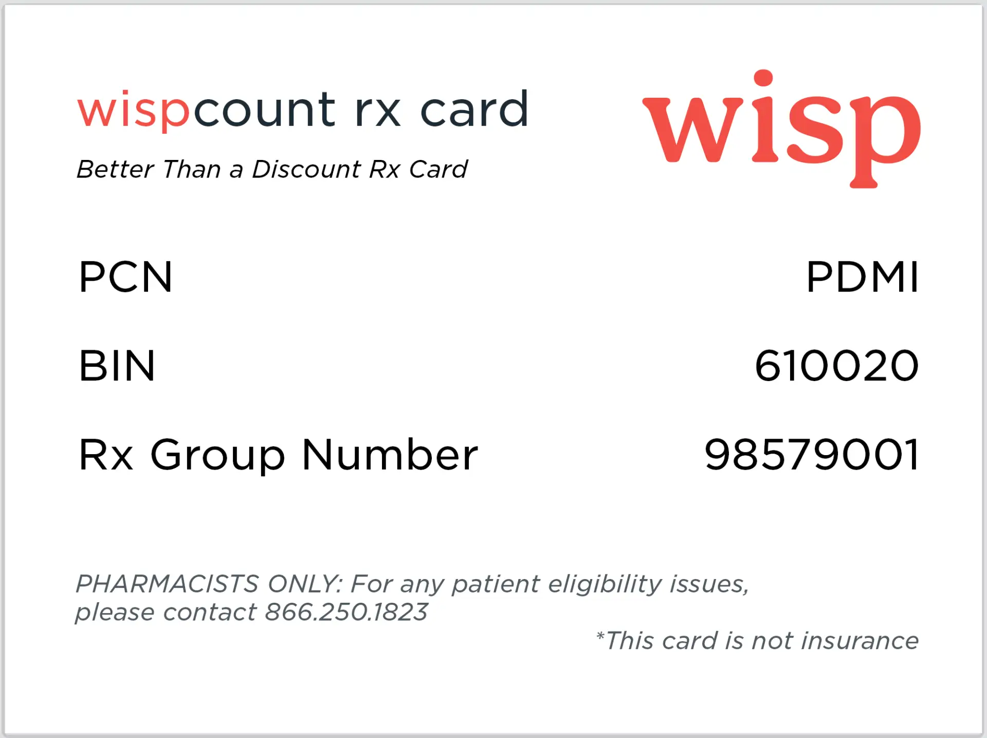 Wisp Prescription Discounts Wisp